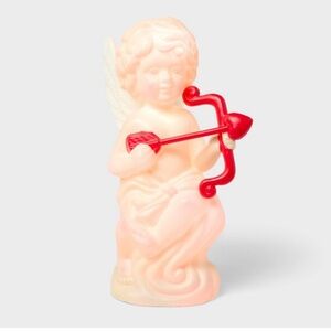 NWT Spritz Valentines Plastic Lit Cupid Figure *FREE 3 AAA Batteries Included*